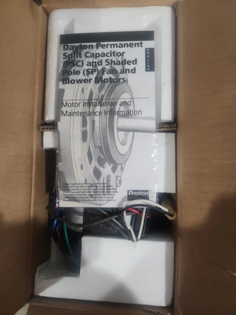 Dayton Direct Drive Blower Motor