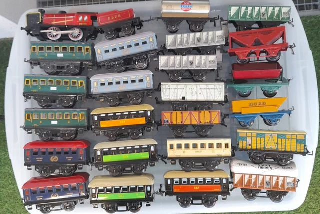 Gros Lot De 59 Trains Hornby échelle 0 - Locomotives, Wagons, Tout Pour Le Réseau !