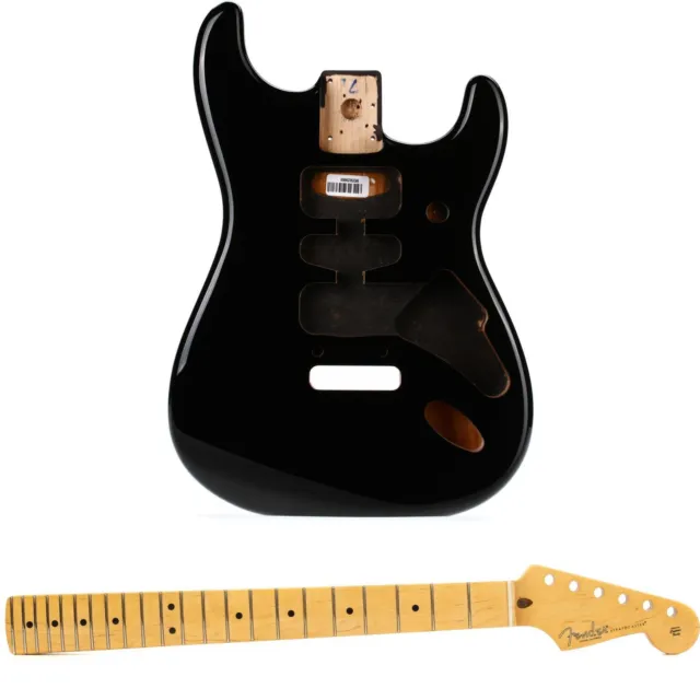 Fender Deluxe Series Stratocaster Body and American Pro II Neck - Black