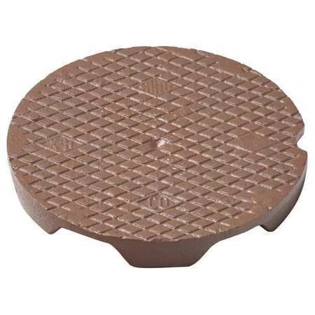 Jay R. Smith Manufacturing 4313Cvr Floor Cleanout,Cast Iron,Round,1-1/2" H