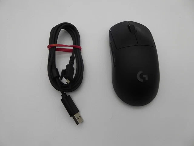 Logitech G Pro Gaming Maus 25K DPI Sensor Beleuchtung mit Kabel ohne USB Dongle