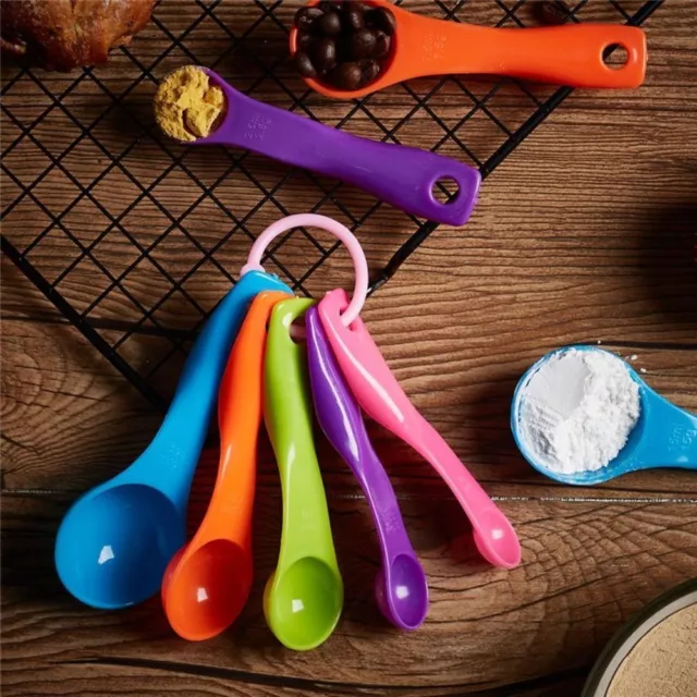 Plastic Cake Baking Tool Measuring Spoons Coffee Spoons Milk Powder Spoons