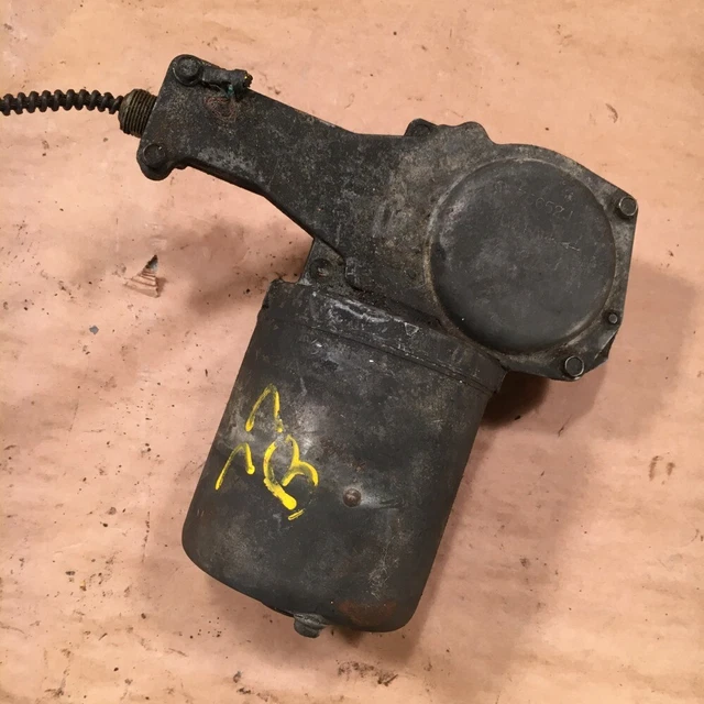 OEM TRIUMPH MG MGB Windshield Wiper Motor LUCAS 75652J Dated Feb 1977