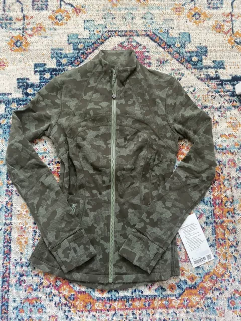 NWT LULULEMON DEFINE Jacket Rulu Camo in size 6! $137.76 - PicClick AU