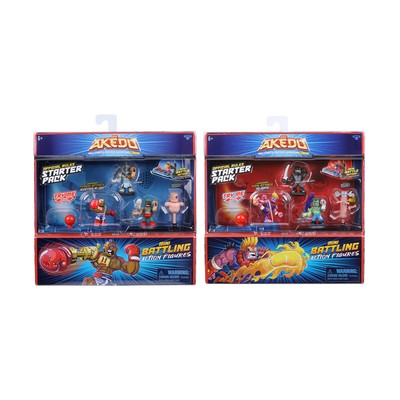 akedo ultimate arcade warriors starter pack stores