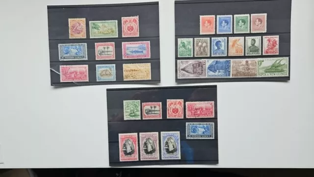 Samoa /new Guinea Stamps Mh /fu Mixed Lot Pacific Island Stamp Collection