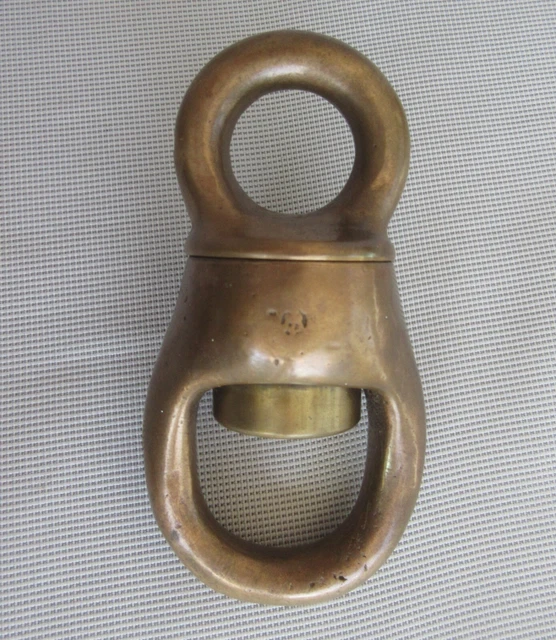 Vintage Merriman Bronze 5¼" Furling Swivel (Furler Roller Jib Genoa Sailboat)