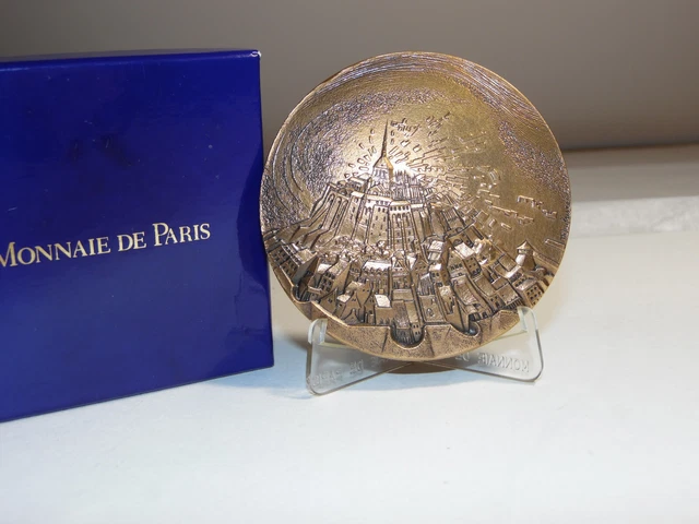 Médaille De Mariage France Monnaie De Paris – Bronze 81 Mm – état Non Circulé (neuve)