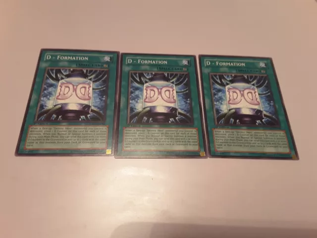 YuGiOh Card - 3x D - Formation LODT-EN048