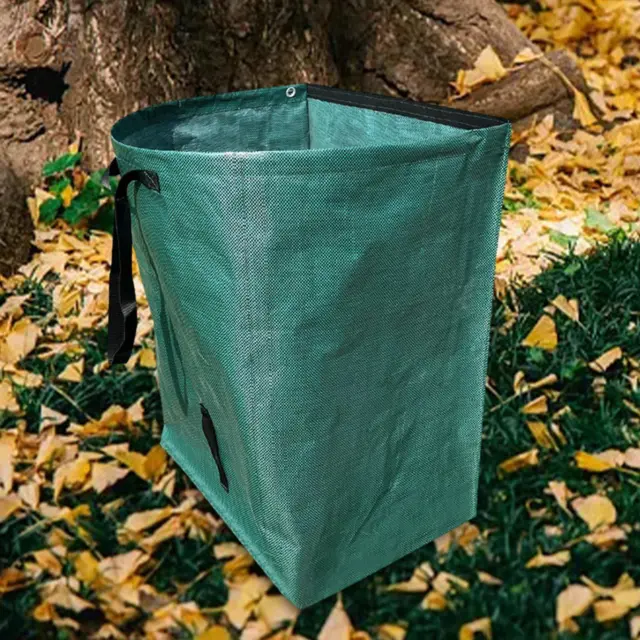Sac à ordures de jardin Feuilles mortes sac de collecte des déchets de  mauvaises herbes seau de rangement pliable sac de rangement