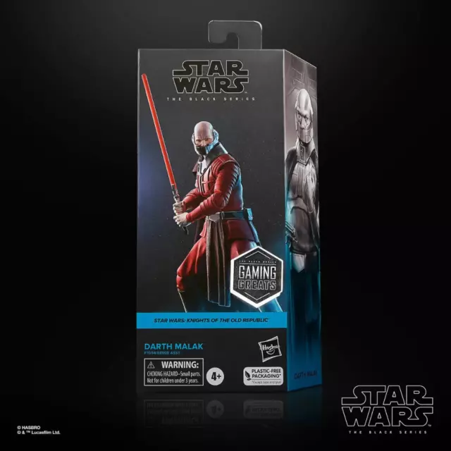 Figurine Darth Malak (15cm) - Star Wars - Hasbro - Gaming Greats Black Series