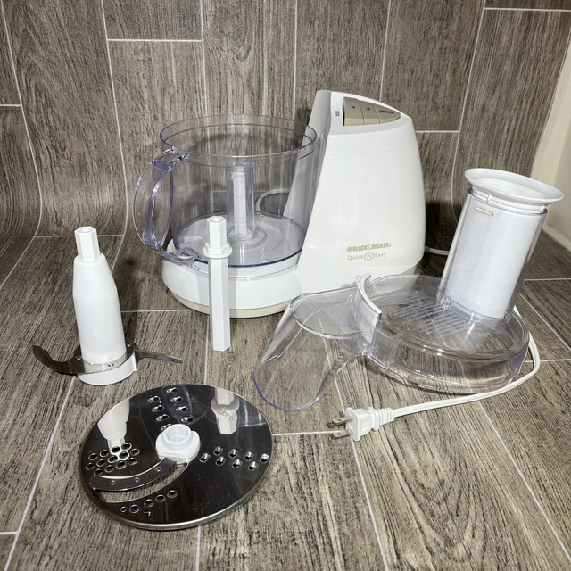 BLACK AND DECKER Quick N Easy Plus Food Processor Model FP1445 49.99