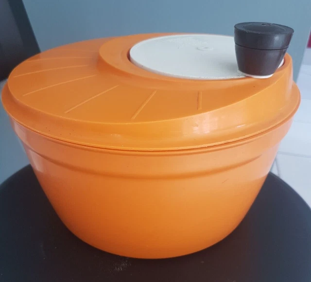 Essoreuse à Salade Vintage Moulinex – Années 70 – Blanc – Fonctionne – Très Bon état