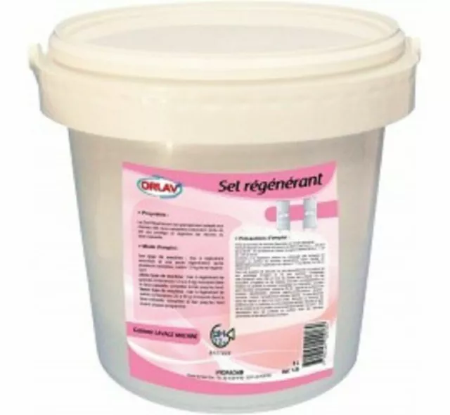 SEL REGENERANT pour lave vaisselle  SEAU 10 KGS   PROFESSIONNEL