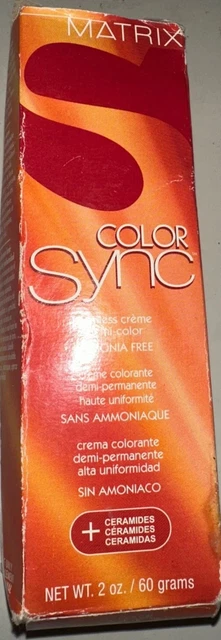 MATRIX COLOR Sync Demi-Permanent Color Ammonia Free 2oz W/CERAMIDES (EXPIRED)
