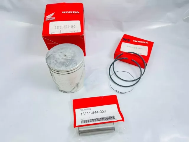 Honda Plomb Nh125 Aero125 Piston(Std)+Anneau(Std)+Pin Nos Origine 13101-Kg8-000