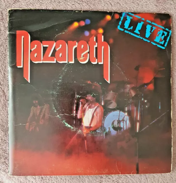 Nazareth - Live - Hearts Grown Old - Hair of the Dog - 2 disk 7 inch Vinyl