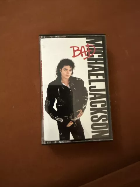 Michael Jackson Bad Cassette Tape Dance Pop Smooth Criminal 1987