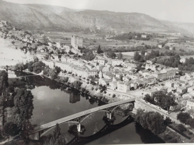 Ancienne Photo Aérienne De Souillac – église, Par Roger Henrard, 1959
