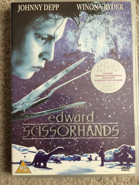 Edward Scissorhands (DVD, 2000) Johnny Depp Winona Ryder