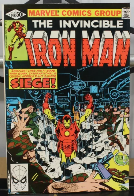 The Invincible Iron Man NO. 148 July  Marvel Comics