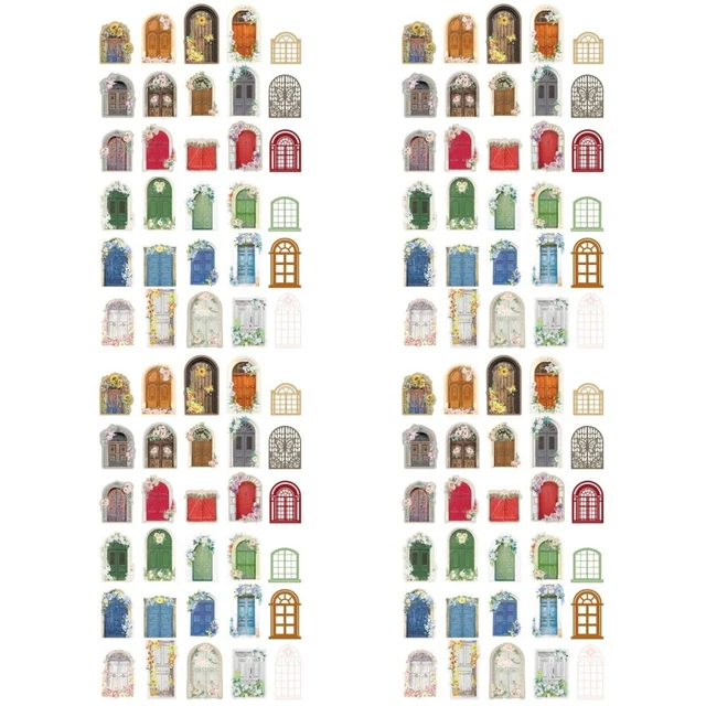 24 Sets von Vintage Scrapbooking Papers Scrapbook Paper Decorative