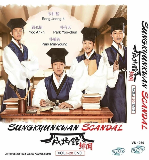 KOREA DRAMA SUNGKYUNKWAN Scandal Volume 1 20 End Eng Sub All