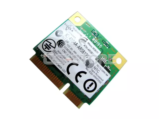 Qualcomm Atheros AR9285 AR5B195 AR9002WB-1NGCD WLAN WIFI BT BlueTooth Card Half