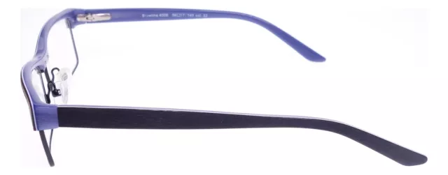 eyeSociety Browline 4006 col32 unisex glasses plastic black 2