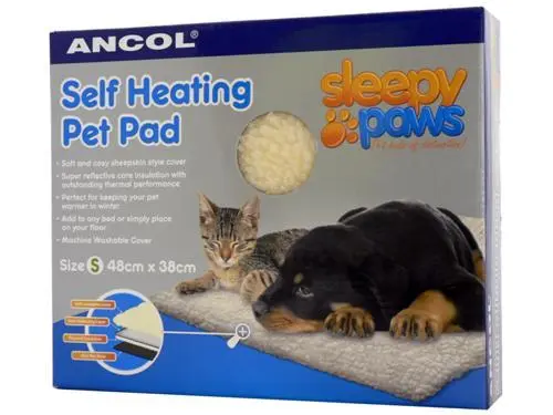 Tapis De Lit En Peau De Mouton Douce D'ancol Pattes De Sommeil Autochauffant Chat Chaud S M L 2