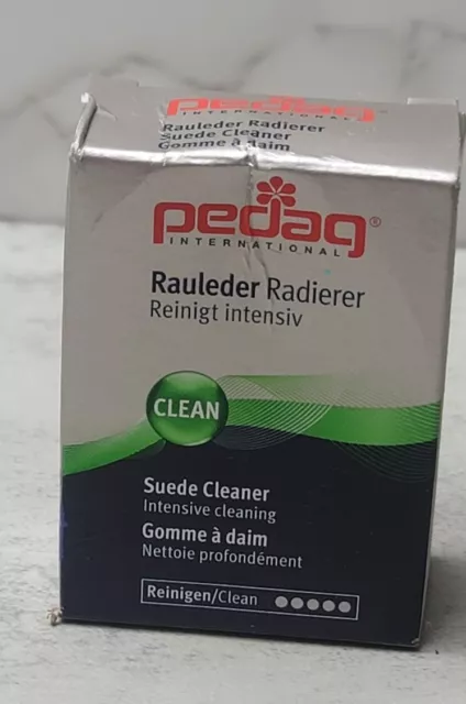 Pedag Suede Cleaner Clean Shoe Care Restore Protect Intensive NEW NIB