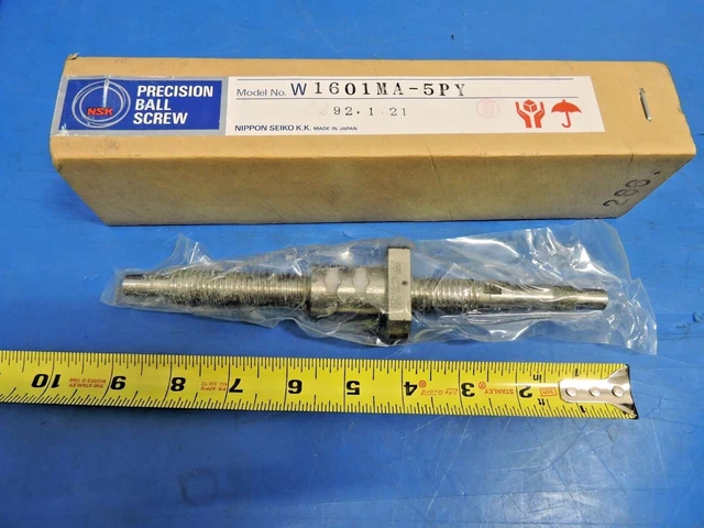 NSK Precisione W1601MA-5PY-C3Z2.5 Sfera Vite con Dado / Lunghezza 221mm Tempo