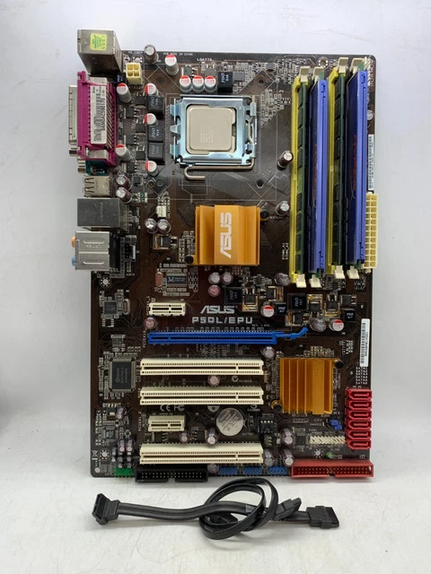 Carte Mère ASUS P5QL PRO Socket 775 – ATX, DDR2, Testée Et Fonctionnelle