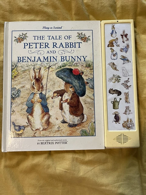 VTG 1998 TALE of Peter Rabbit and Benjamin Bunny Play~A~Sound Book