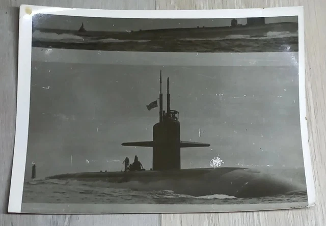 Fotos espías de submarino de EE. UU. tomadas por la inteligencia soviética durante la Guerra Fría de