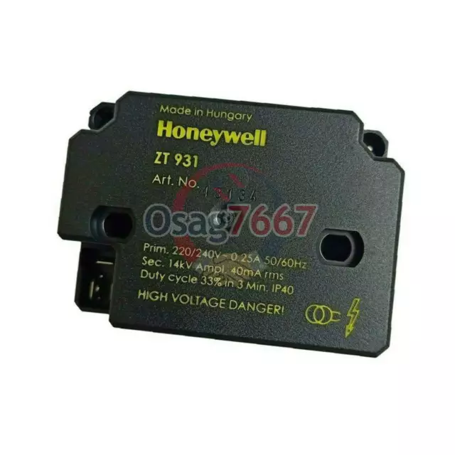 1PC Honeywell ZT931 ignition transformer New