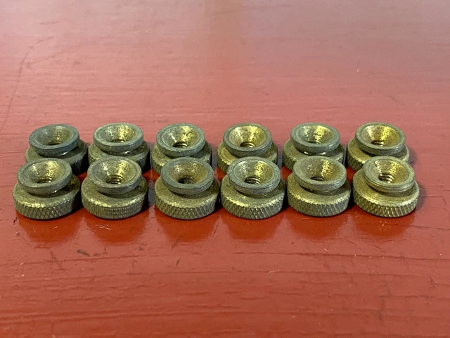 1910 's 1920 's 1930 's BRASS SPARK PLUG TERMINAL LOT (12) CHAMPION BOSCH AC