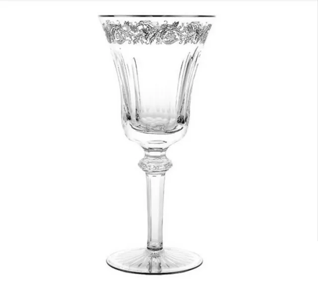 Watergoblet 07932001 Marly or Blanc white gold and Crystal - Christofle