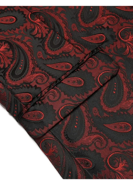 COOFANDY Mens Floral Tuxedo Jacket Paisley Shawl Lapel Suit Blazer Size X-SMALL 2