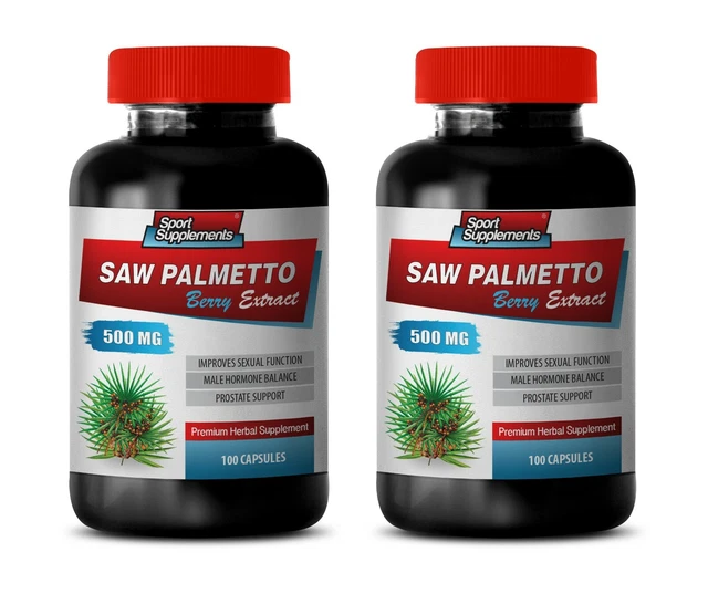 PROSTATE SUPPORT SUPPLEMENT - SAW PALMETTO 500MG - hair loss vitamins