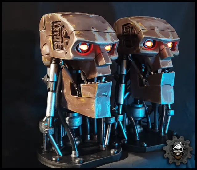 1995 Judge Dredd ABC Warrior War Roboter Replik Büste - AUF BESTELLUNG HERGESTELLT!!