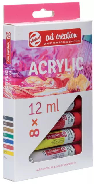 ROYAL TALENS Acrylfarbe ArtCreation 12 ml 8er Set