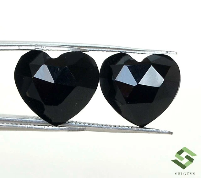 Onyx Noire De Thaïlande – Forme Cœur, 2,53 Carats, Pierre Précieuse Rare