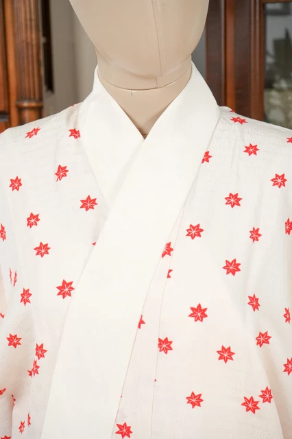 Dear Vanilla Japanese Juban Undergown Women's Kimono Genuine Vintage Mint 3