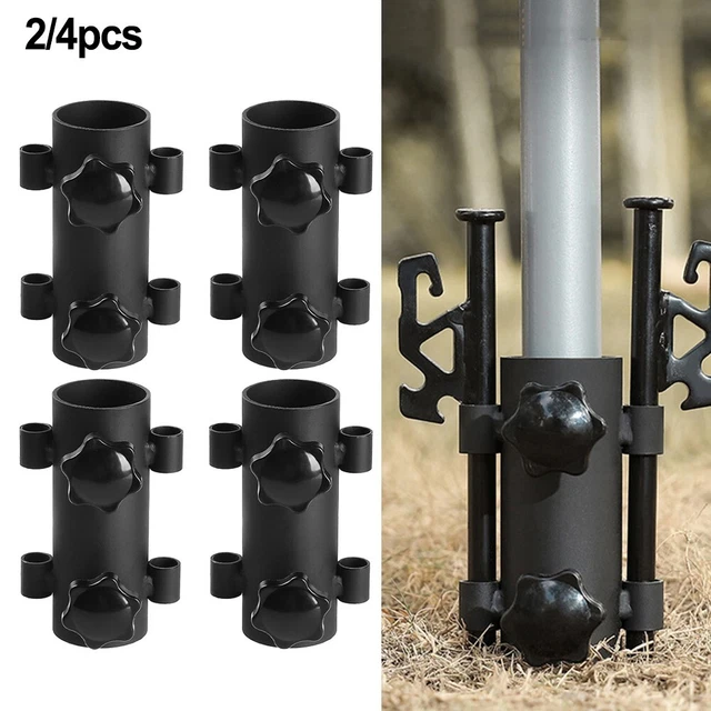 QUARKZMAN Kit de Support de Fixation en Croix pour Mât d'Antenne QUARKZMAN Kit de Support de Fixation en Croix pour Mât d'Antenne