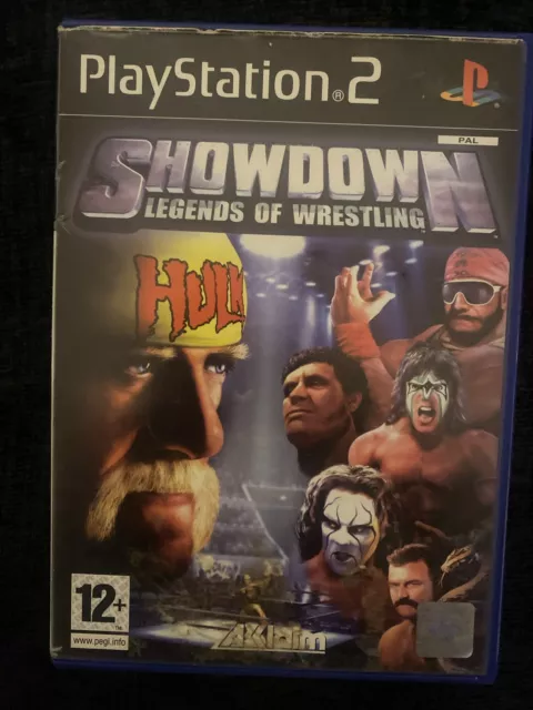 Showdown Legends of Wrestling, NO MANUAL, PS2, PAL UK Format, Pre-Owned
