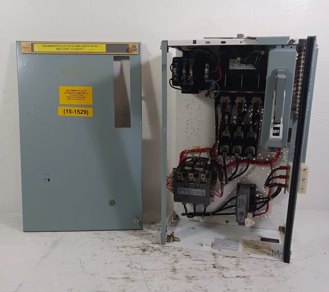 Siemens Tiastar Misura 3 Starter con Fusibile 24 " Mcc Secchio 100 Amp Furnas