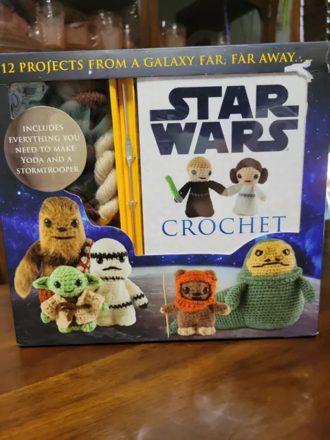 Crochet Kits Ser.: Star Wars Crochet by Lucy Collin (2015, Trade Paperback /...