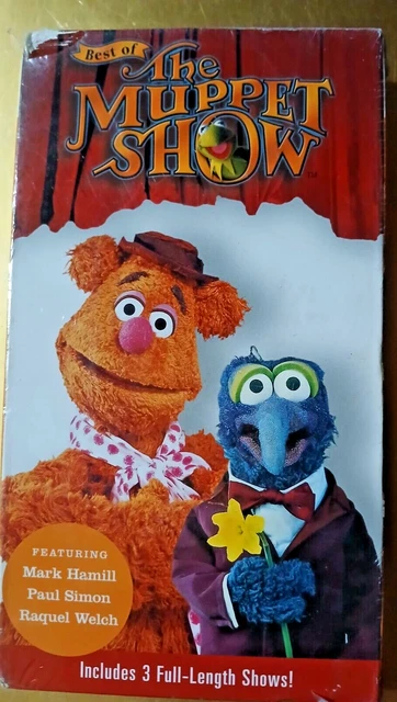 BEST OF THE Muppet Show VHS NEW Sealed 2000 Raquel Welch Mark Hamill ...