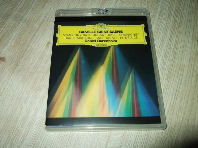 Barenboim : Saint-Saens Symphony No.3   Blu-Ray Pure Audio Disc Dgg Japan